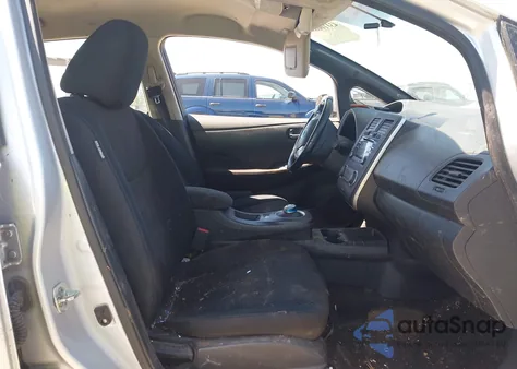 2013 Nissan Leaf S/Sv/Sl from USA, damaged, VIN 1N4AZ0CP1DC416555